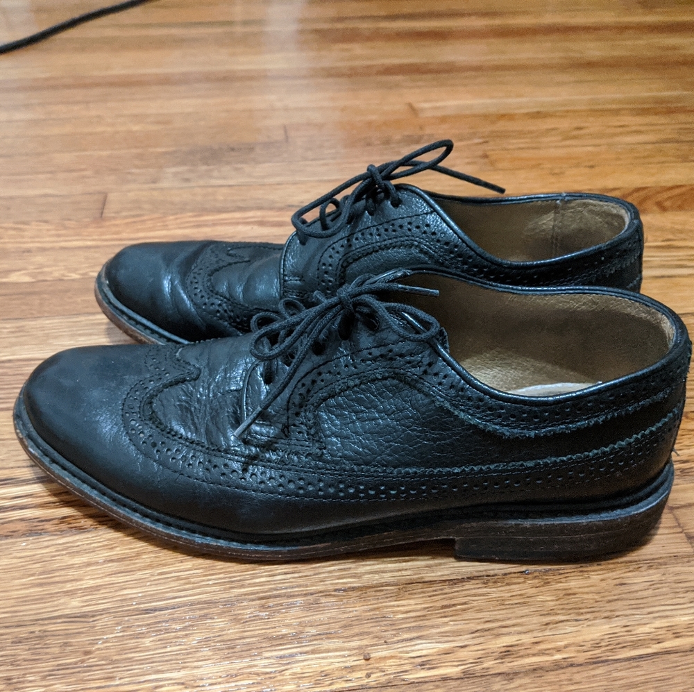 Frye Jamie Oxford wingtip shoes